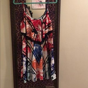 Summer a line mini dress